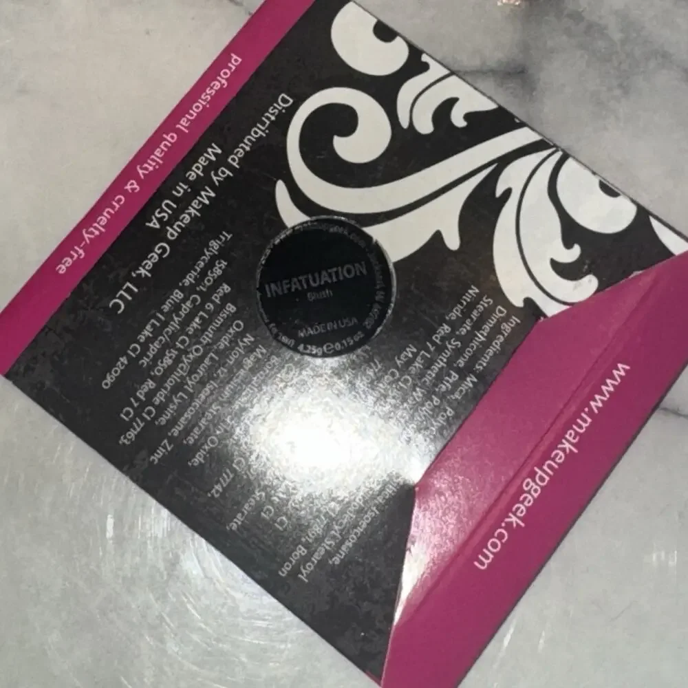 NEW Makeup Geek Blush Pan INFATUATION Pro Palette Make Up